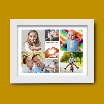 Personalised Multi-Photo Collage Print