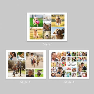 Personalised Multi-Photo Collage Print