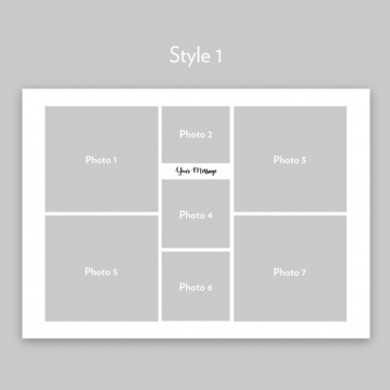 Personalised Multi-Photo Collage Print