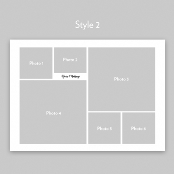 Personalised Multi-Photo Collage Print