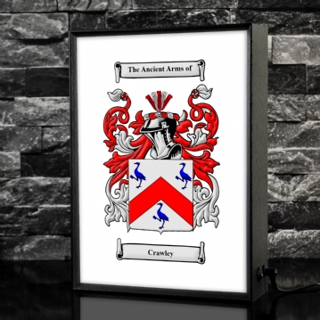 Personalised Coat of Arms Surname Lightbox