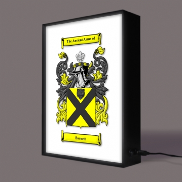 Personalised Coat of Arms Surname Lightbox