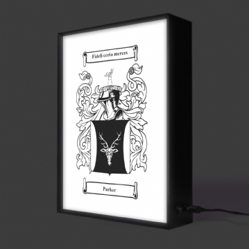 Personalised Coat of Arms Surname Lightbox