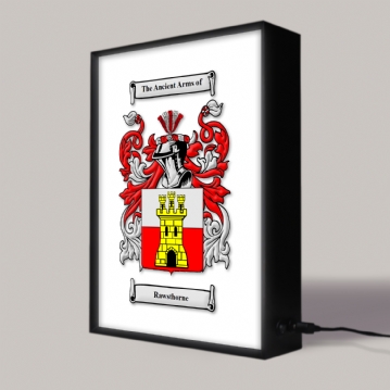 Personalised Coat of Arms Surname Lightbox