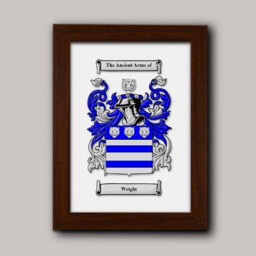 Personalised Coat of Arms Wall Art