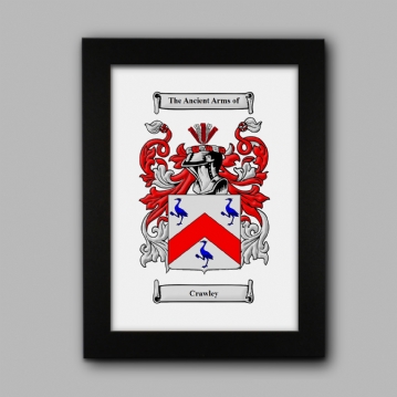 Personalised Coat of Arms Wall Art