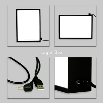 Personalised Retro Record Year Light Box