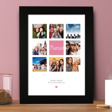 Personalised Photo Celebration Print