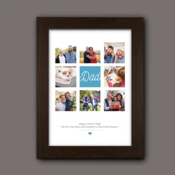 Personalised Photo Celebration Print