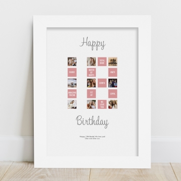 Personalised 18th Special Birthday Print