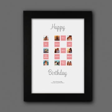 Personalised 18th Special Birthday Print