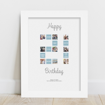 Personalised 21st Special Birthday Print