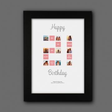 Personalised 21st Special Birthday Print