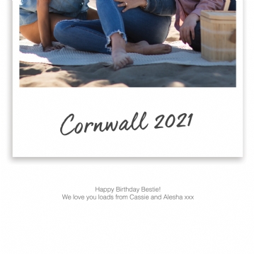 Personalised Retro Photo Prints