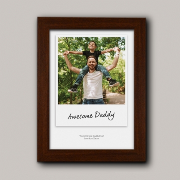 Personalised Retro Photo Prints