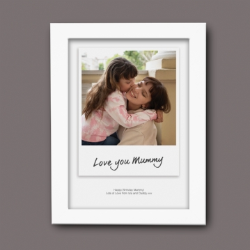 Personalised Retro Photo Prints