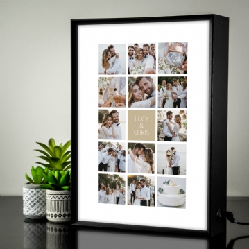 Personalised Photo Album Light Box