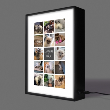 Personalised Photo Album Light Box