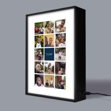 Personalised Photo Album Light Box