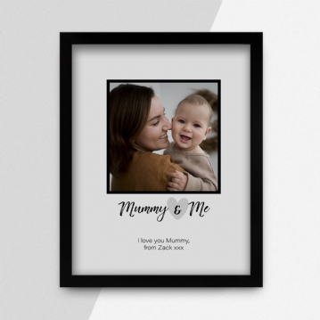 Mummy & Me Personalised Photo Print