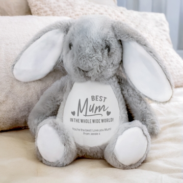 Personalised Best Mum Ever Bunny