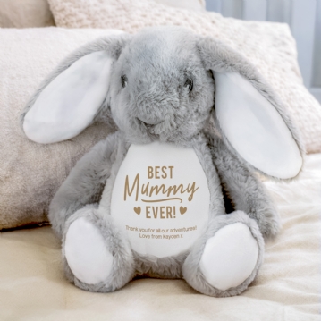 Personalised Best Mum Ever Bunny