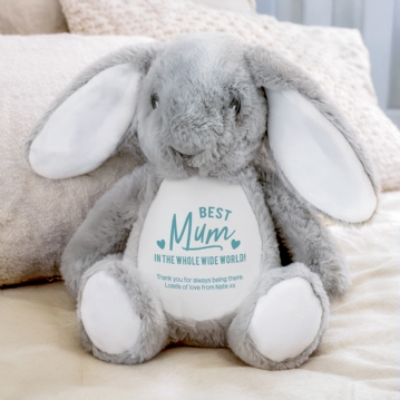 Personalised Best Mum Ever Bunny