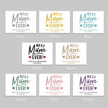 Personalised Best Mum Ever Bunny