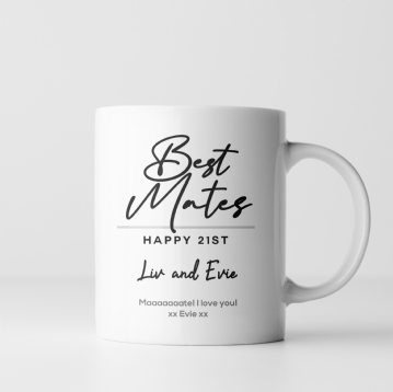 Personalised Classy Best Friend Mug