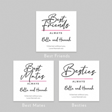 Personalised Classy Best Friend Mug