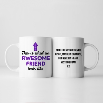 Awesome Friend Personalised Mug