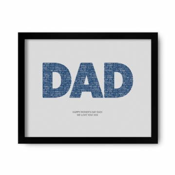 Things Dad Loves Personalised Print