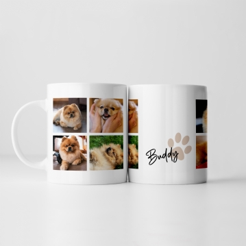 Pet Dog Personalised Photo Mug