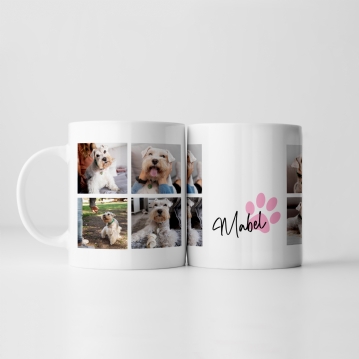 Pet Dog Personalised Photo Mug