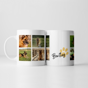 Pet Dog Personalised Photo Mug