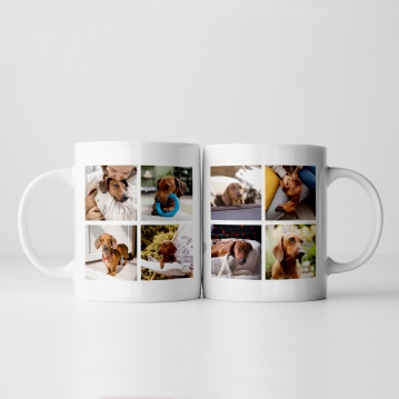 Pet Dog Personalised Photo Mug