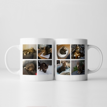 Pet Cat Personalised Photo Mug