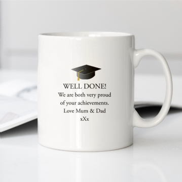 Personalised Graduation Scroll Mug