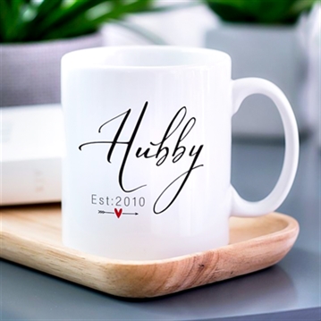 Personalised Hubby Mug