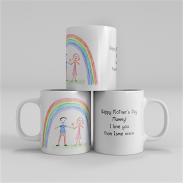 Personalised Your Childs Art on a Mug