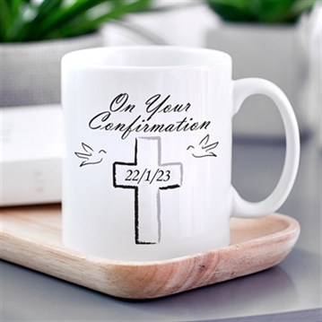 Personalised On Your Confirmation Mug