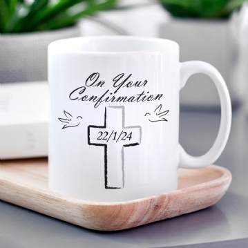 Personalised On Your Confirmation Mug