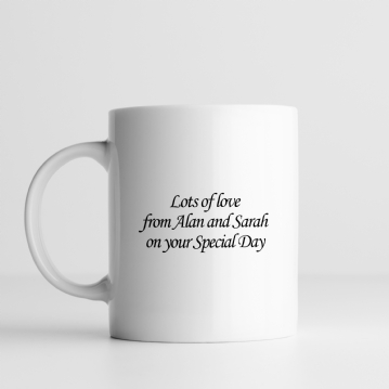 Personalised On Your Confirmation Mug