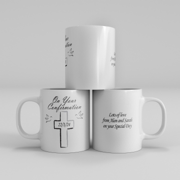 Personalised On Your Confirmation Mug