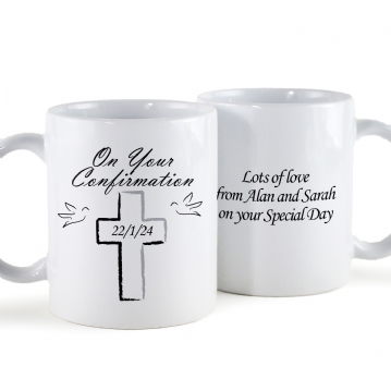 Personalised On Your Confirmation Mug