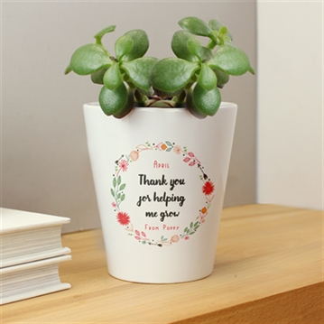 Personalised Plant Pot