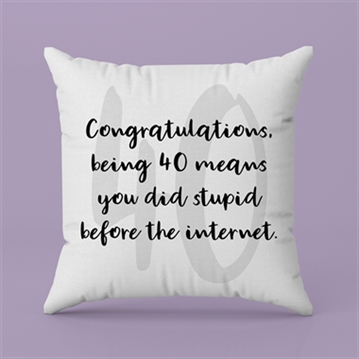 40th Birthday Quote Gifts