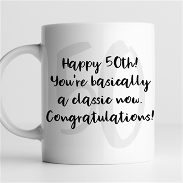 50th Birthday Quote Gifts