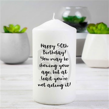 50th Birthday Quote Gifts