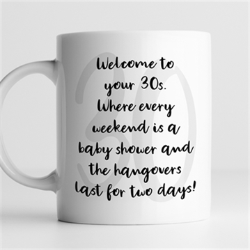 30th Birthday Quote Gifts